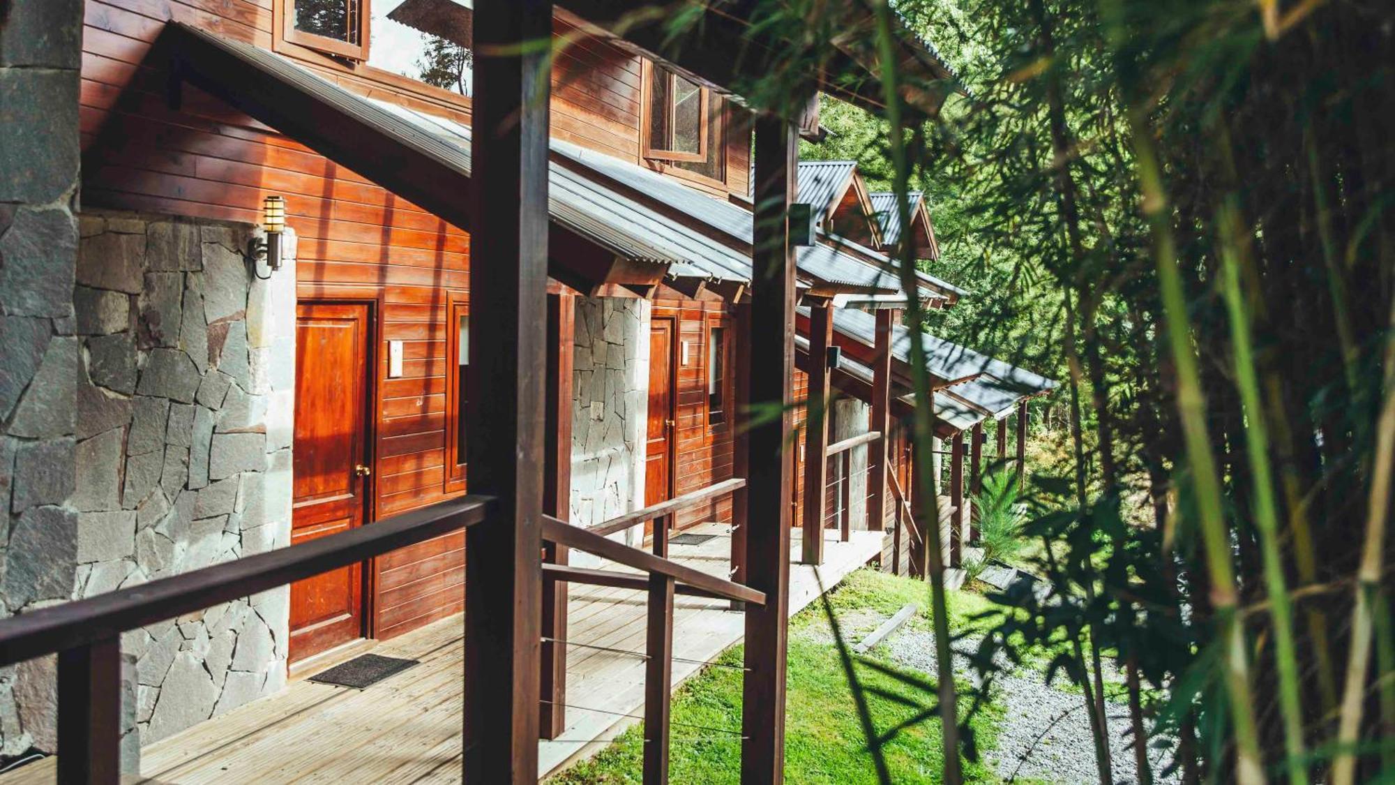 Апарт готель Arbolar, Casas De Montana- Piscina Climatizada Вілья-Ла-Ангостура Екстер'єр фото