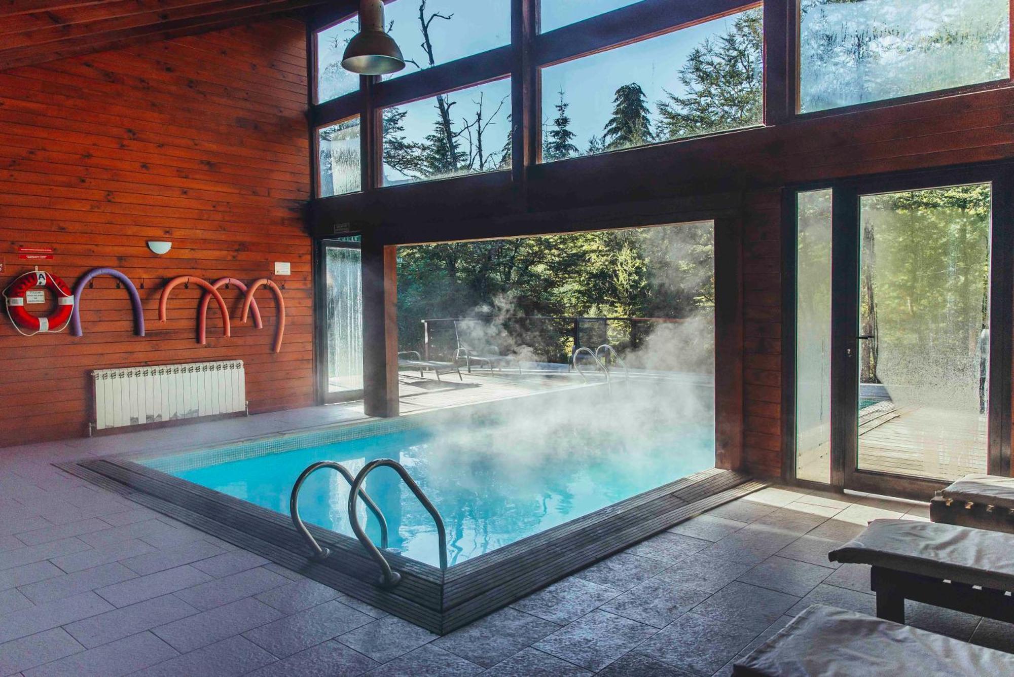 Апарт готель Arbolar, Casas De Montana- Piscina Climatizada Вілья-Ла-Ангостура Екстер'єр фото
