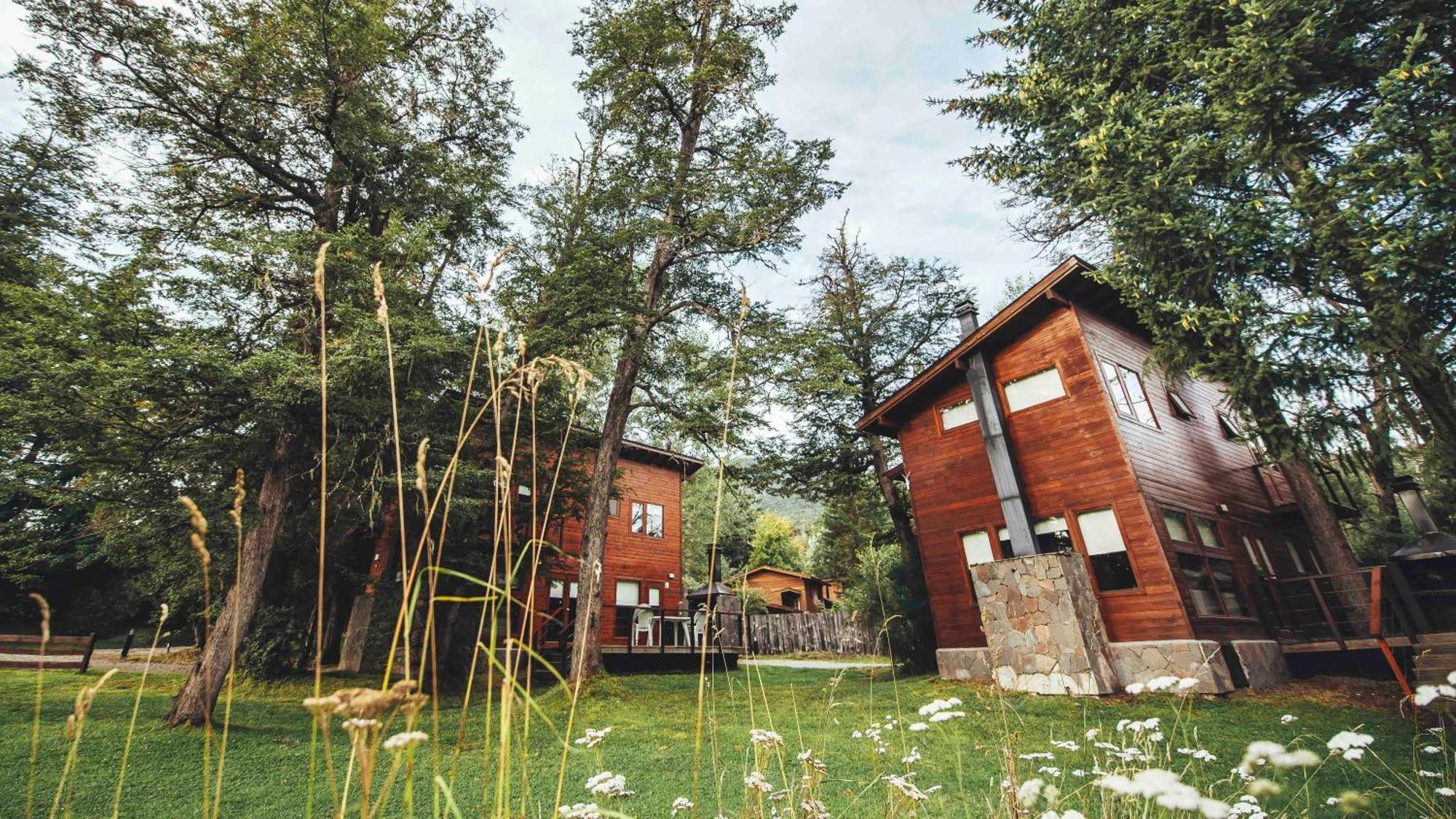 Апарт готель Arbolar, Casas De Montana- Piscina Climatizada Вілья-Ла-Ангостура Екстер'єр фото