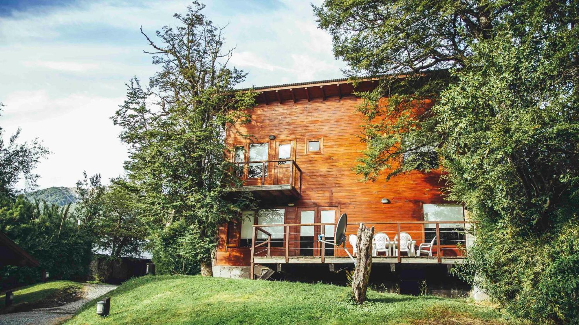 Апарт готель Arbolar, Casas De Montana- Piscina Climatizada Вілья-Ла-Ангостура Екстер'єр фото