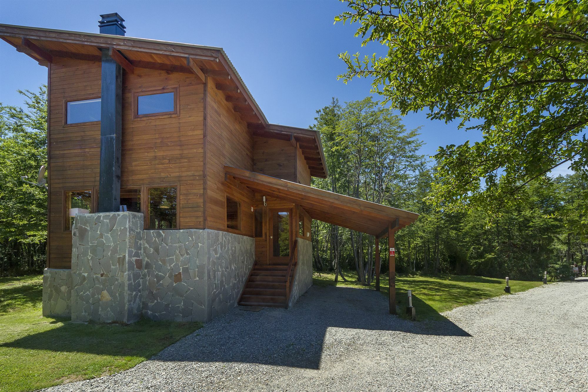 Апарт готель Arbolar, Casas De Montana- Piscina Climatizada Вілья-Ла-Ангостура Екстер'єр фото